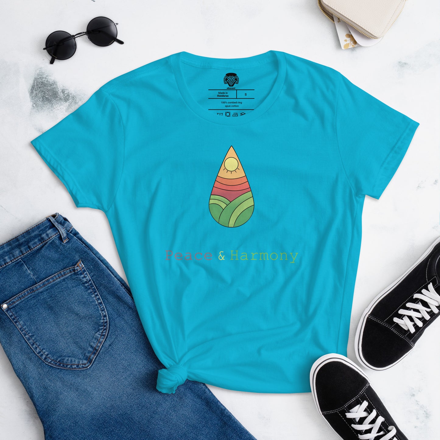 Tear Drop Landscape Women's short sleeve t-shirt