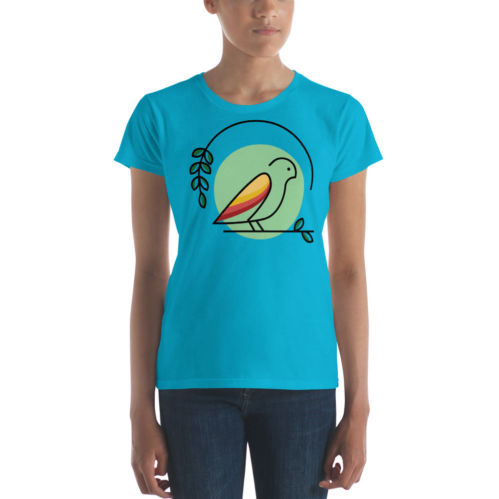 Little Bird Women's short sleeve t-shirt || abasani