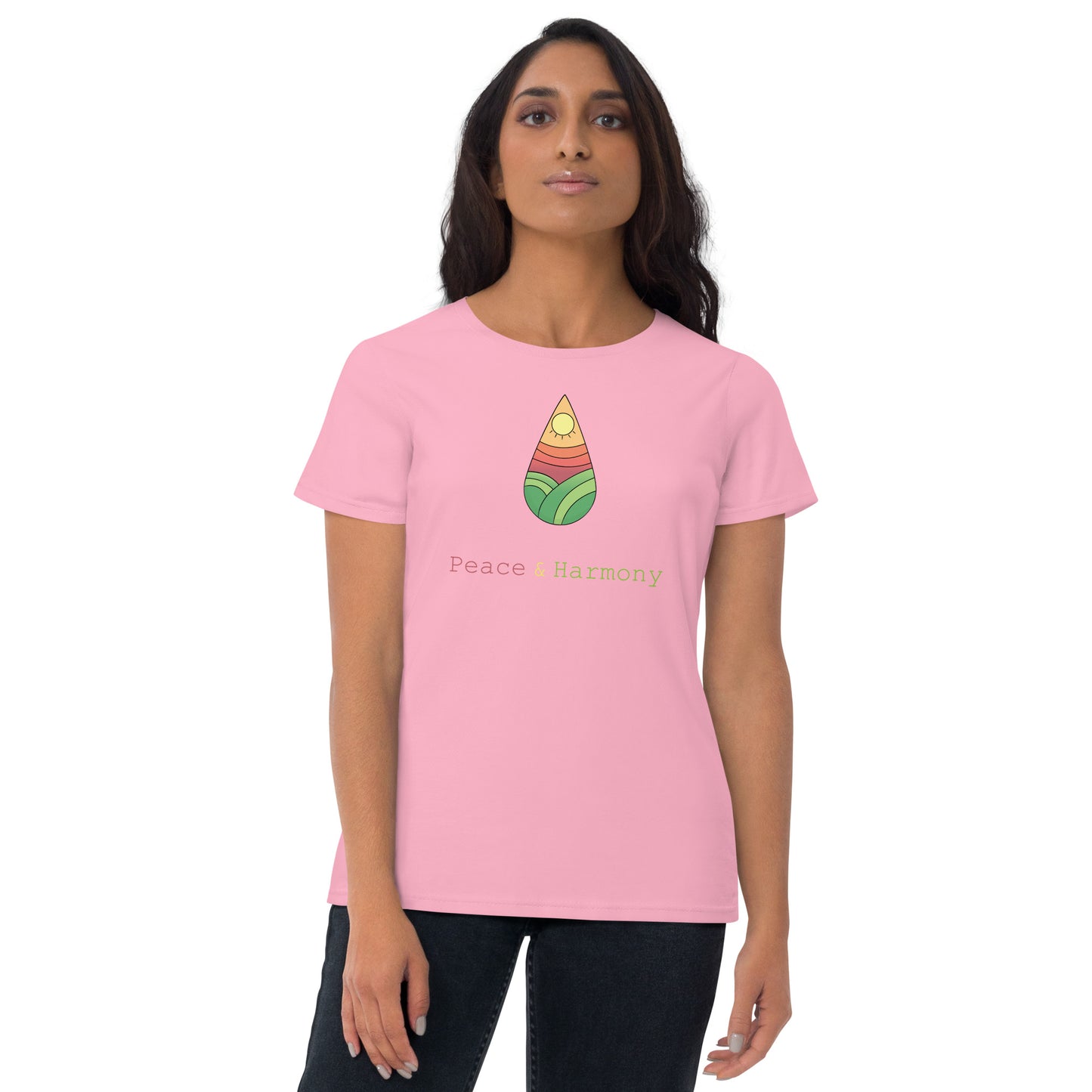 Tear Drop Landscape Women's short sleeve t-shirt