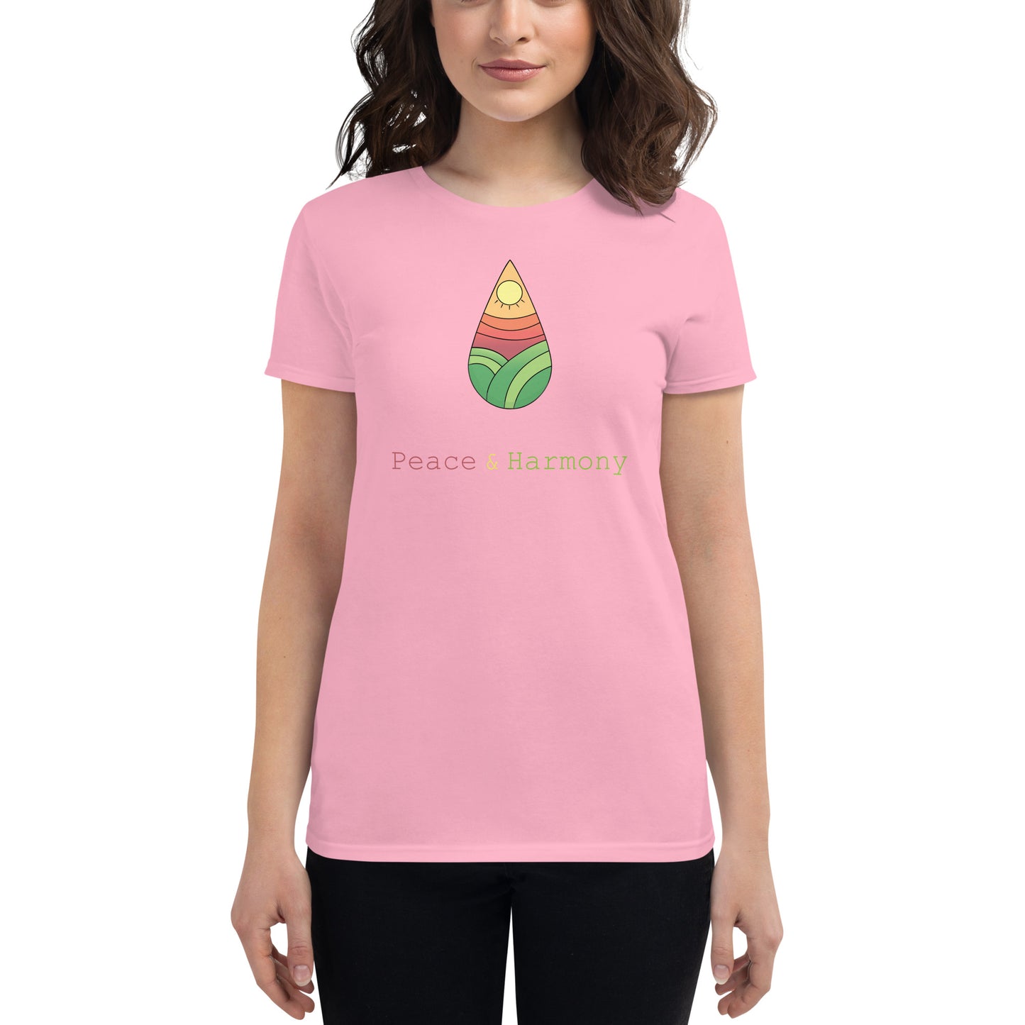 Tear Drop Landscape Women's short sleeve t-shirt