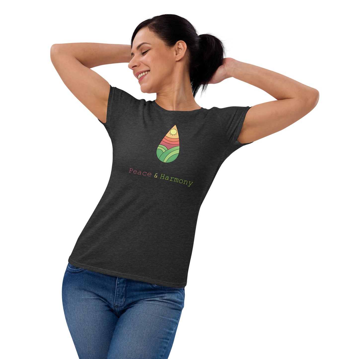 Tear Drop Landscape Women's short sleeve t-shirt