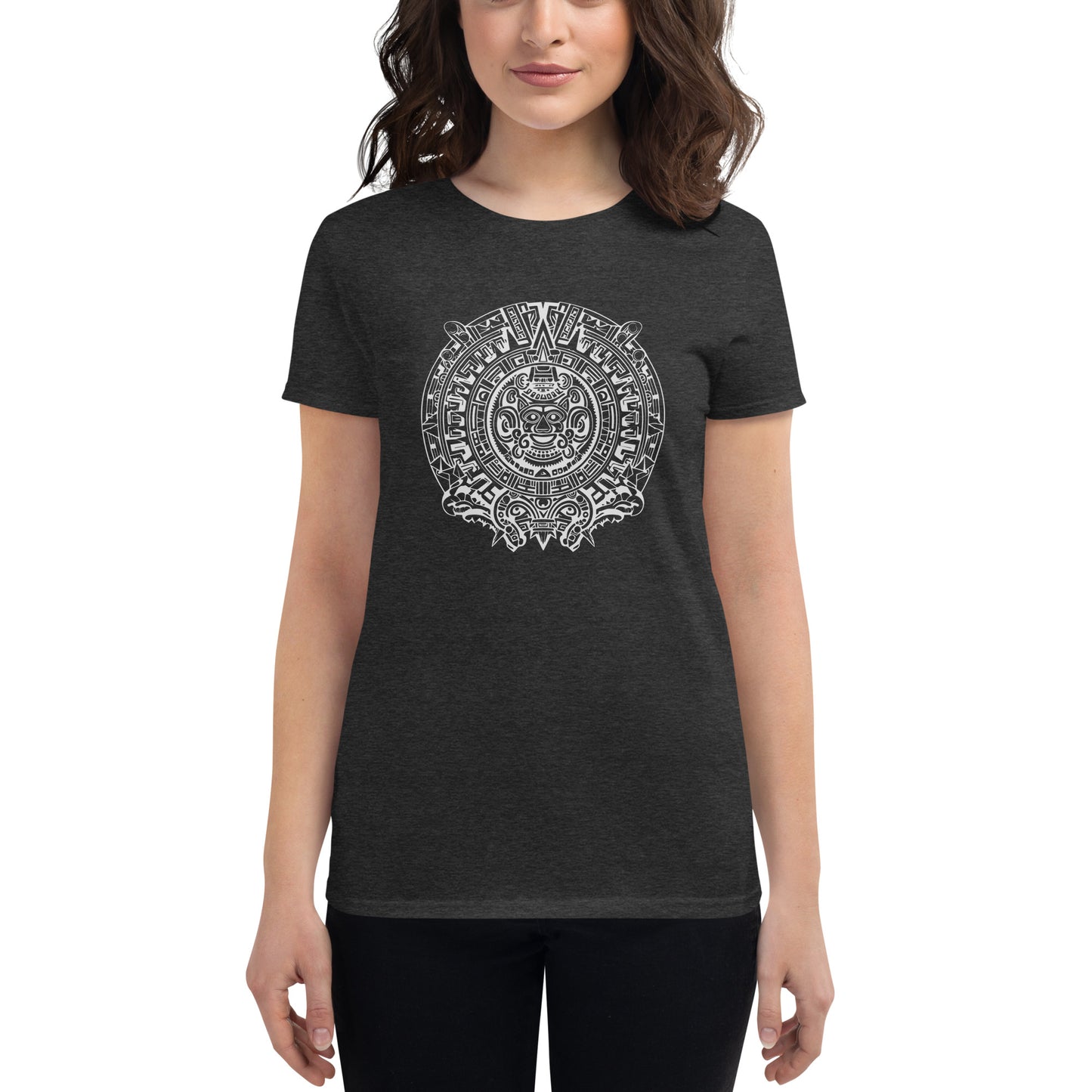 Tribal Aztec Art Women's short sleeve t-shirt || abasani