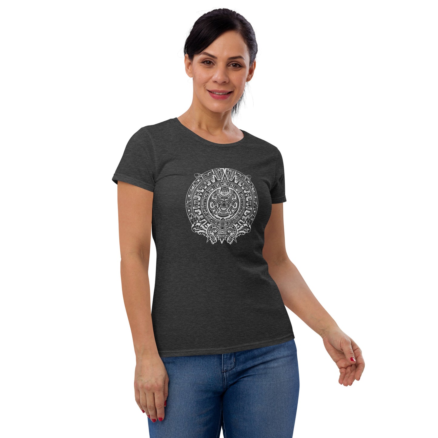 Tribal Aztec Art Women's short sleeve t-shirt || abasani