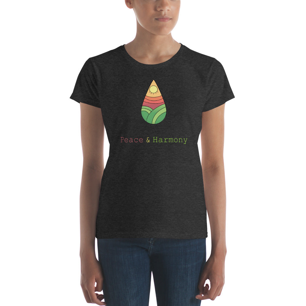 Tear Drop Landscape Women's short sleeve t-shirt