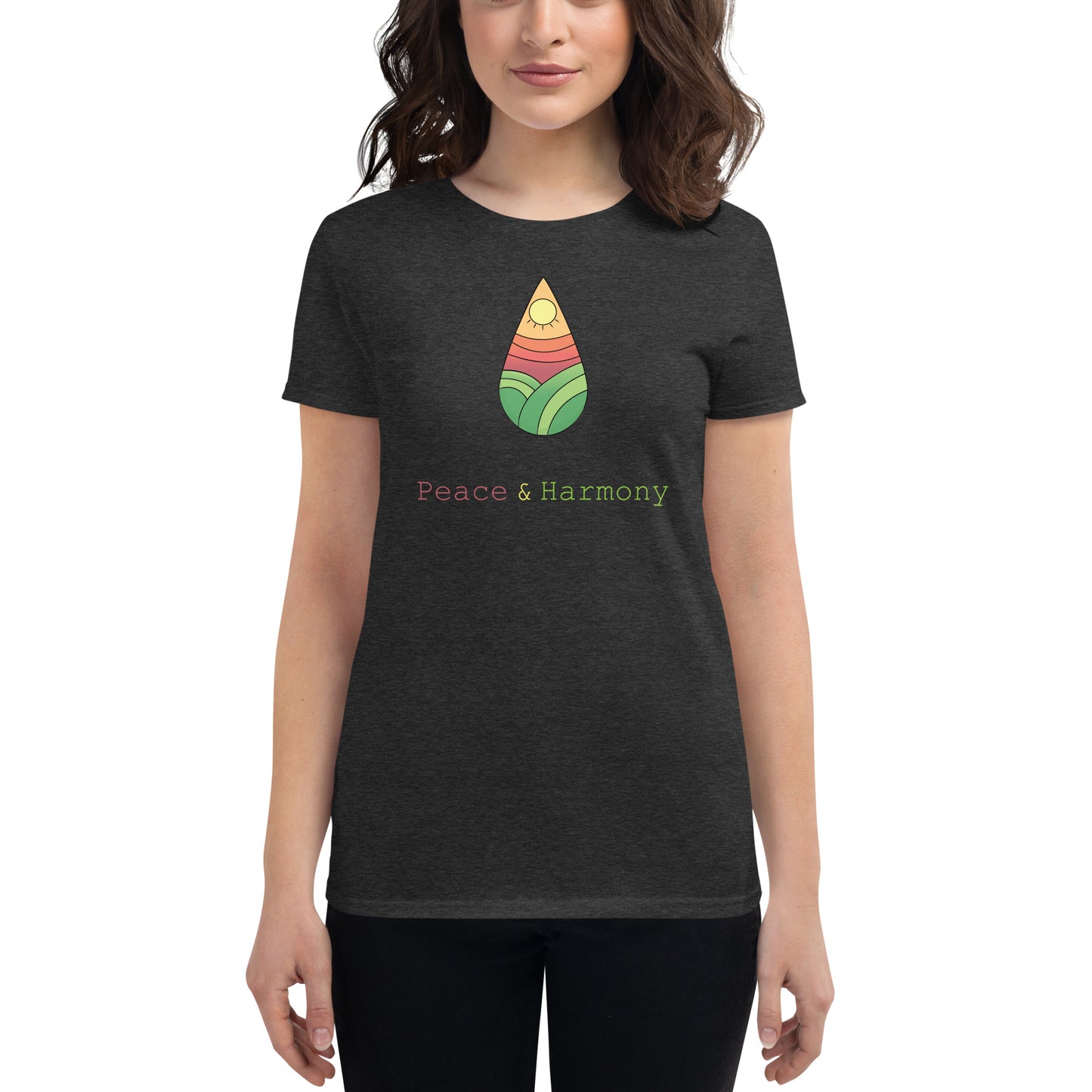 Tear Drop Landscape Women's short sleeve t-shirt