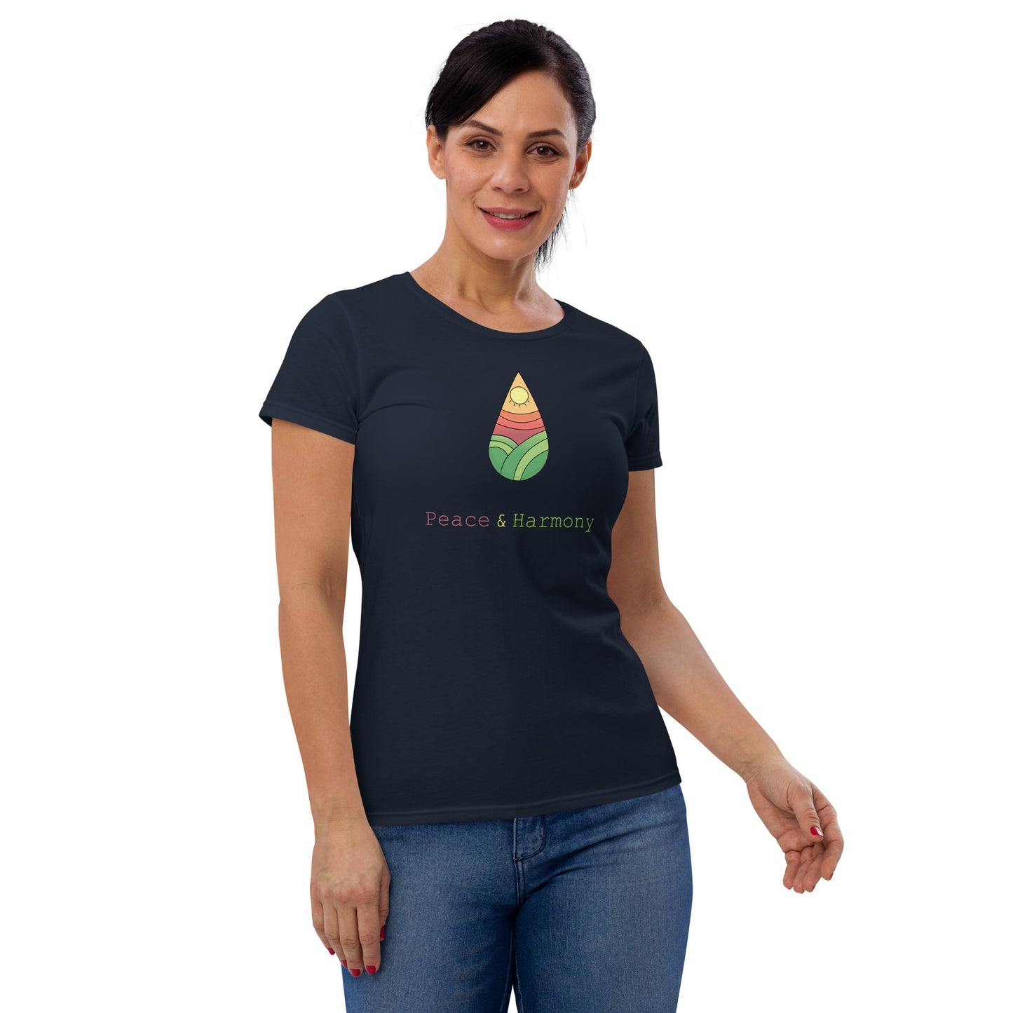 Tear Drop Landscape Women's short sleeve t-shirt