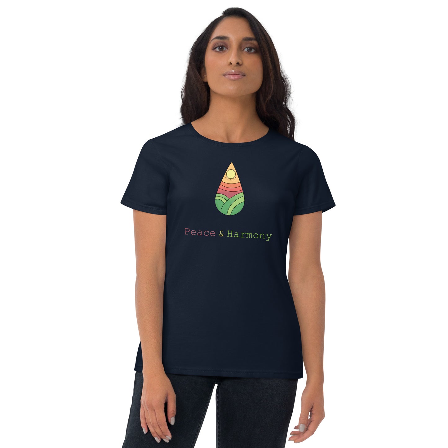 Tear Drop Landscape Women's short sleeve t-shirt