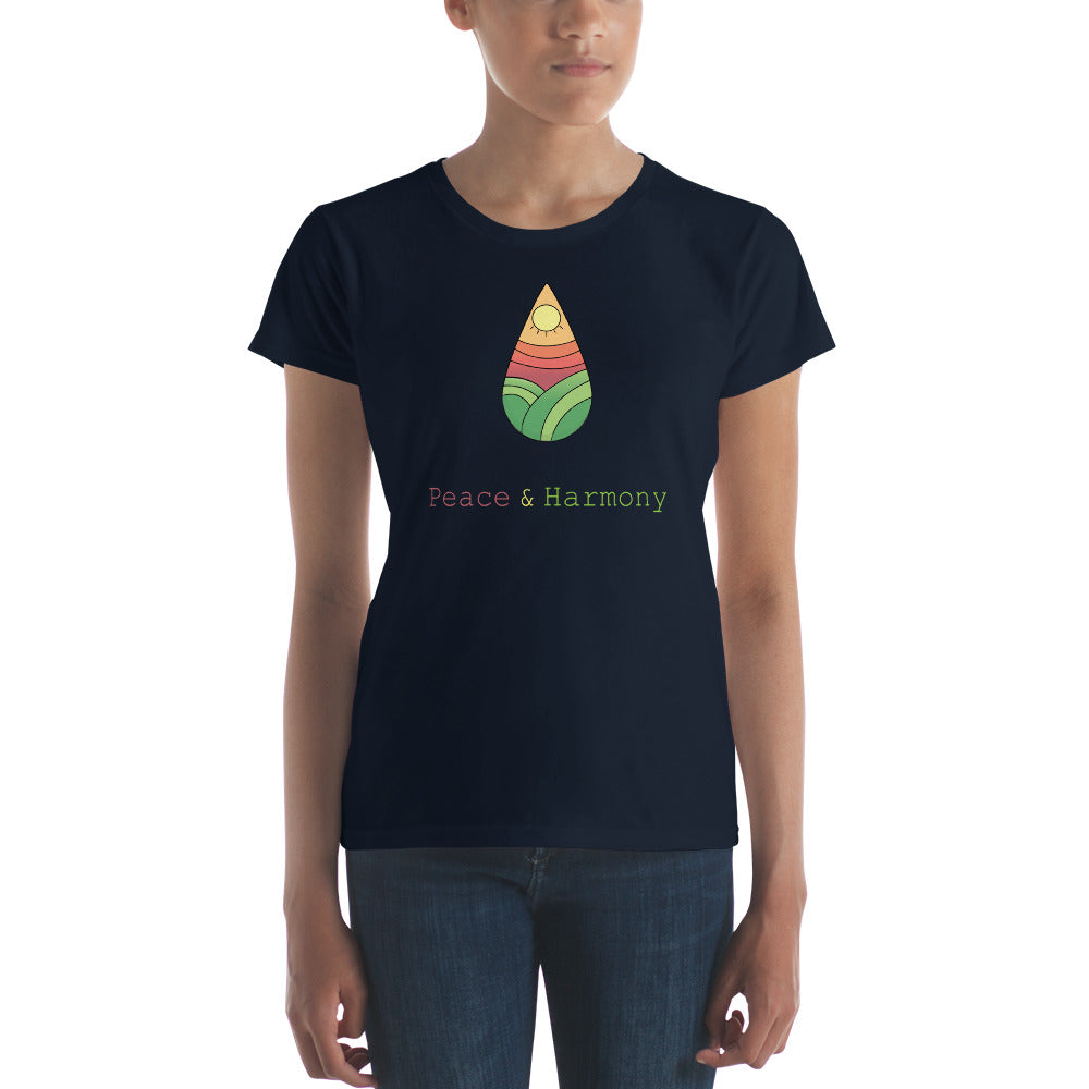 Tear Drop Landscape Women's short sleeve t-shirt