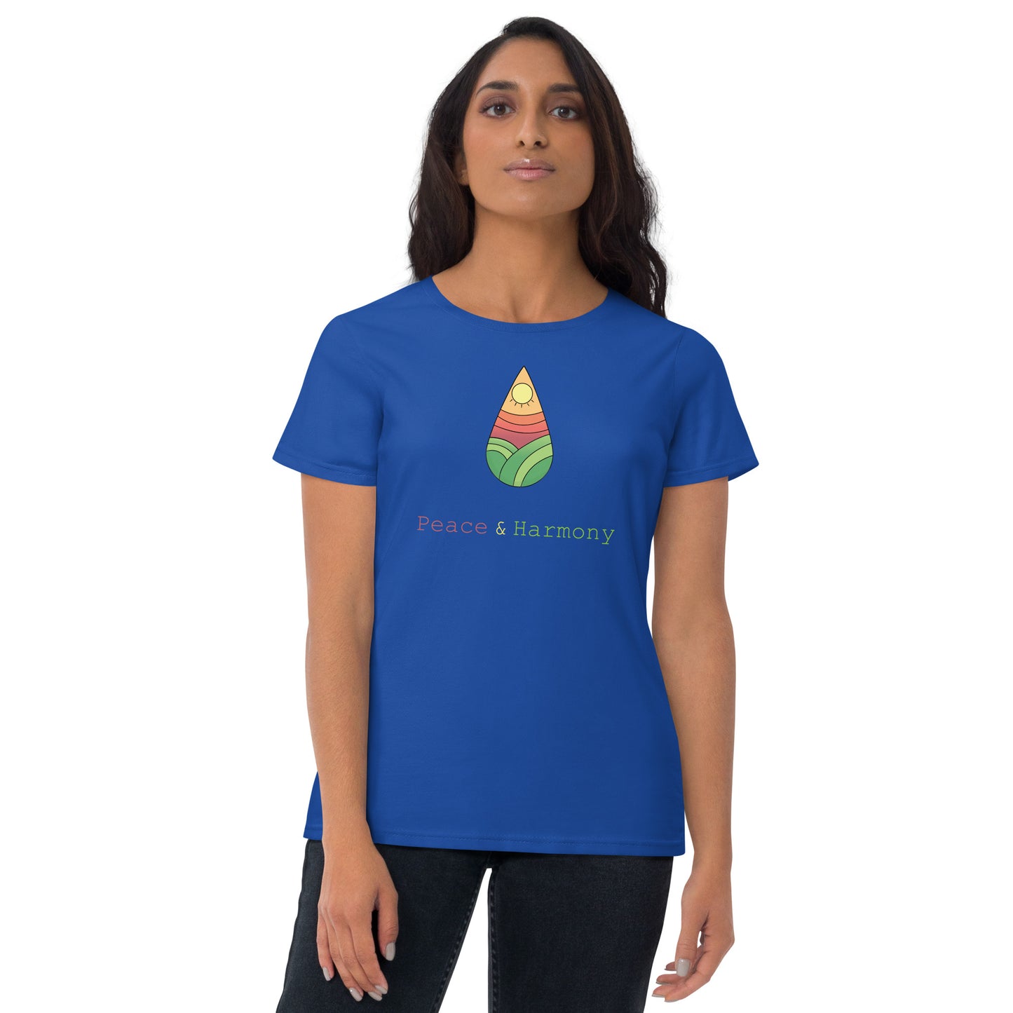 Tear Drop Landscape Women's short sleeve t-shirt