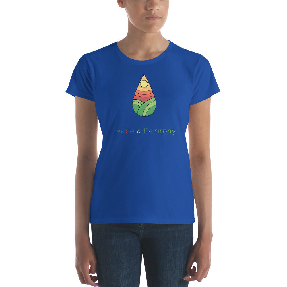 Tear Drop Landscape Women's short sleeve t-shirt