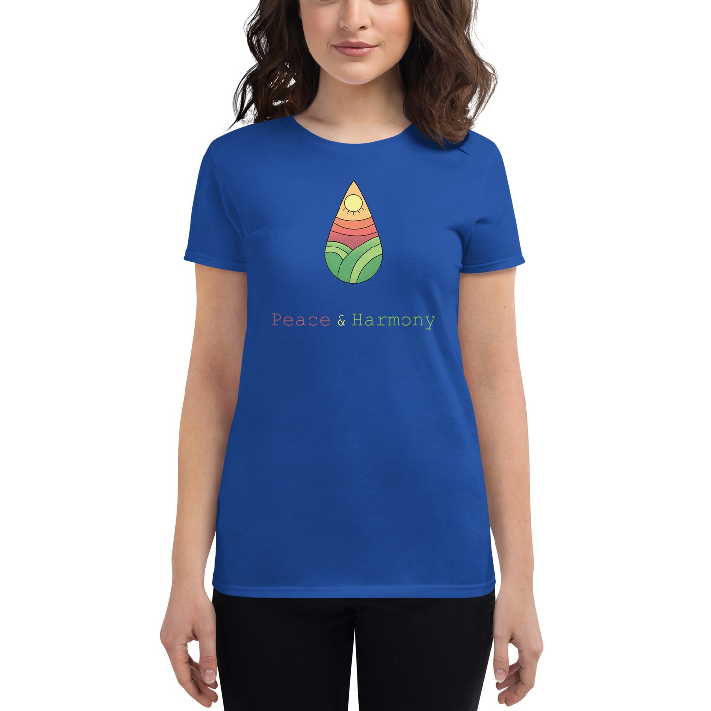 Tear Drop Landscape Women's short sleeve t-shirt