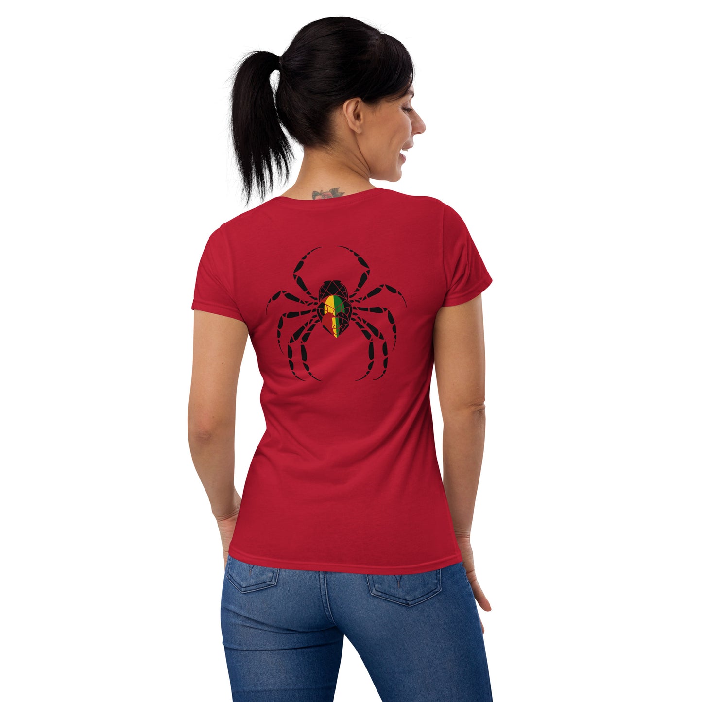 Afro-Caribbean Crab Women's short sleeve t-shirt || abasani