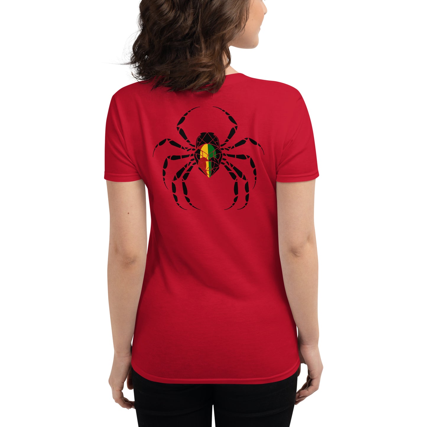 Afro-Caribbean Crab Women's short sleeve t-shirt || abasani