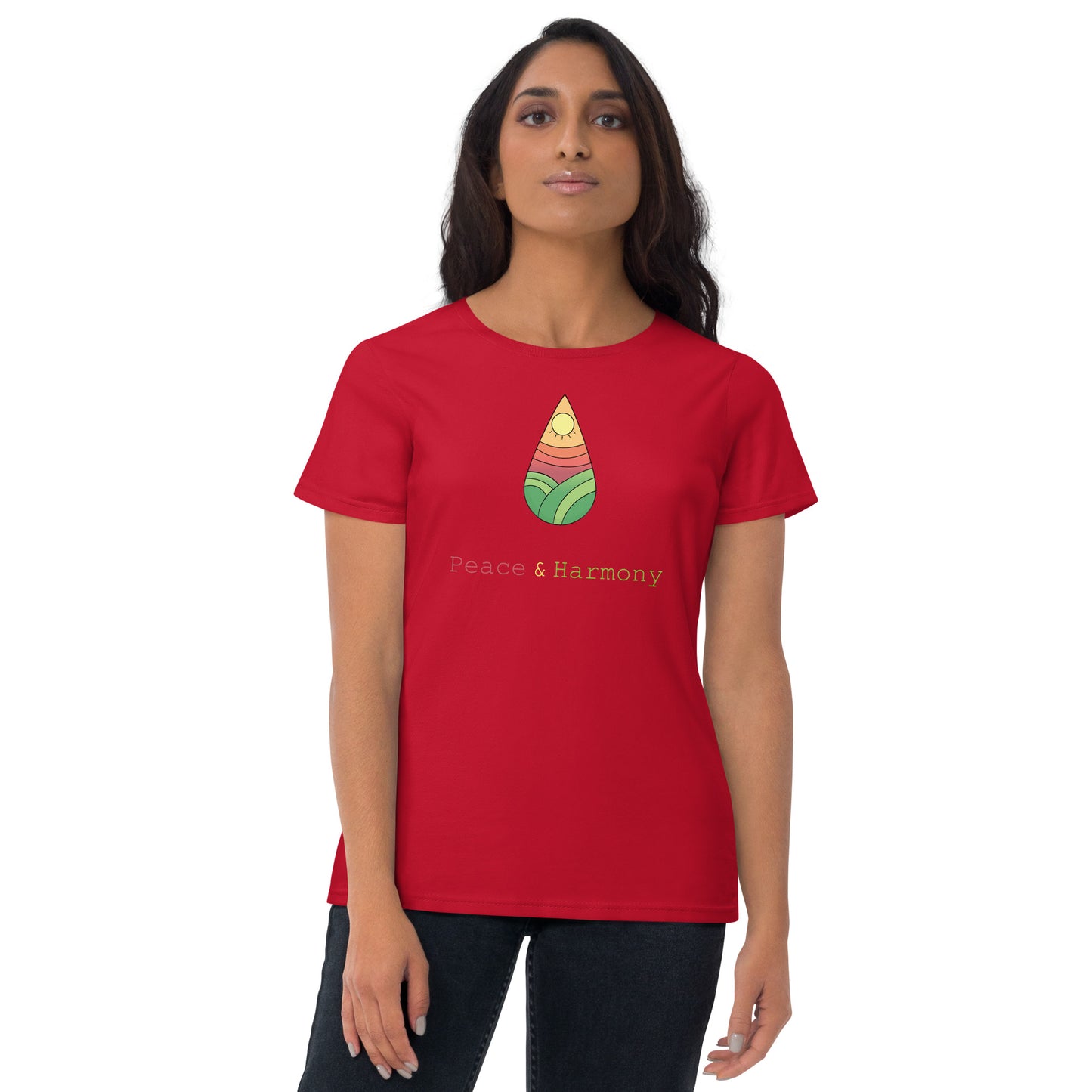 Tear Drop Landscape Women's short sleeve t-shirt