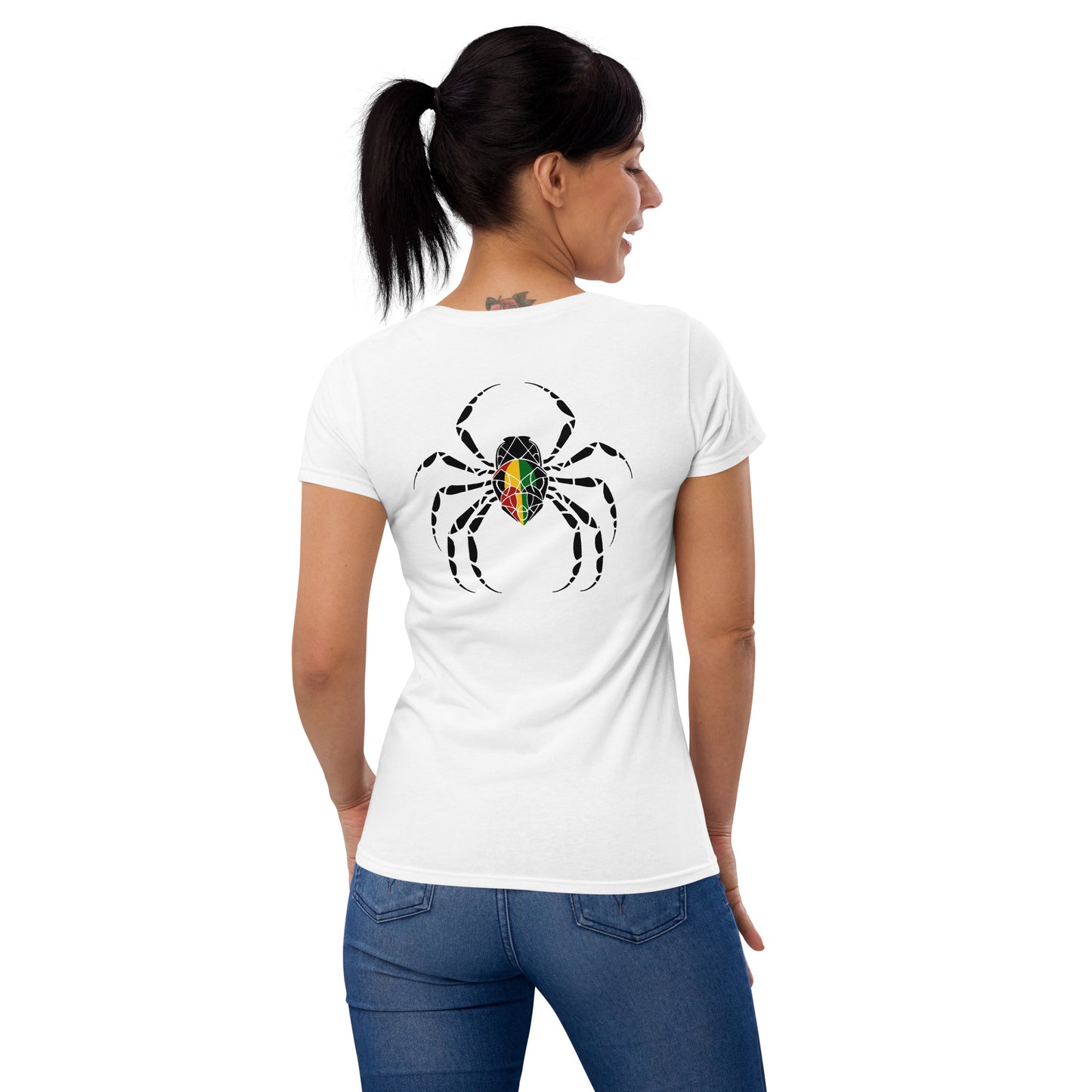 Afro-Caribbean Crab Women's short sleeve t-shirt || abasani