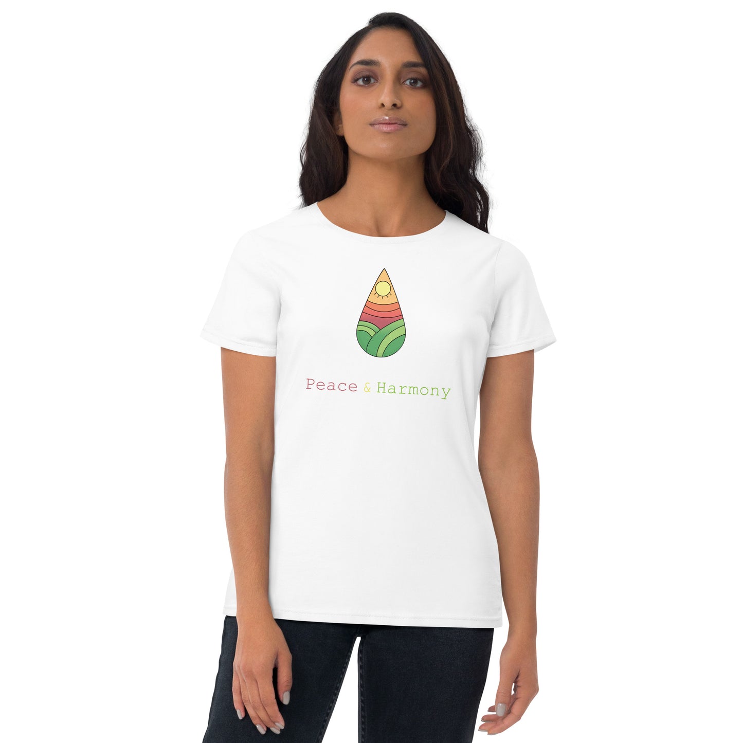 Tear Drop Landscape Women's short sleeve t-shirt