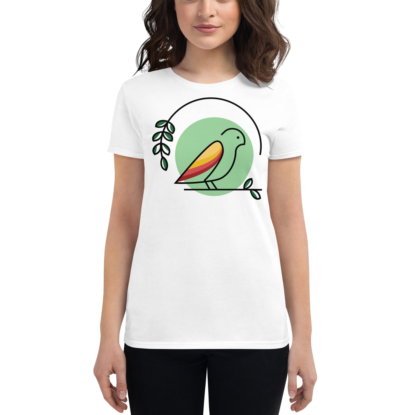 Little Bird Women's short sleeve t-shirt || abasani