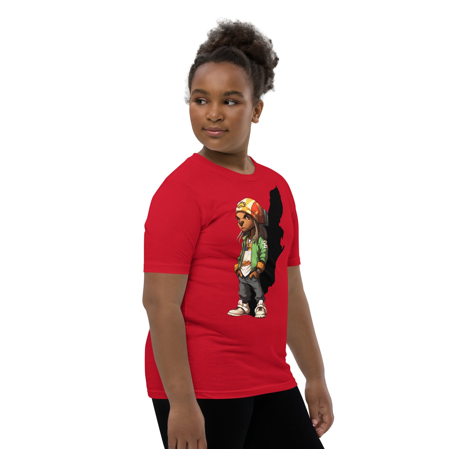 Young Lion Youth Short Sleeve T-Shirt || abasani