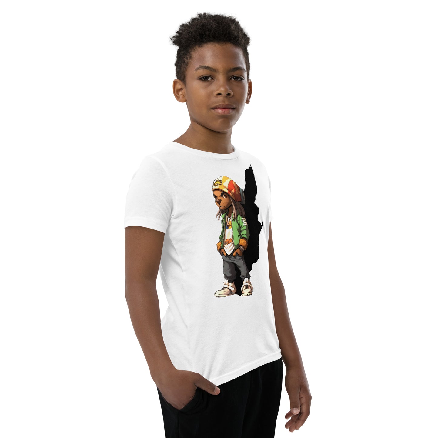 Young Lion Youth Short Sleeve T-Shirt || abasani